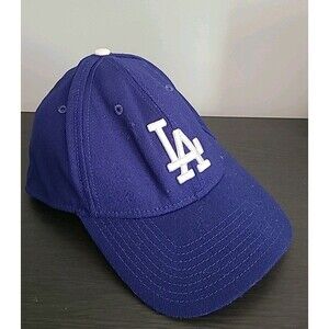 New Era 39Thirty Unisex Baseball Cap LA Los Angeles Dodgers Royal Blue Sm-Med